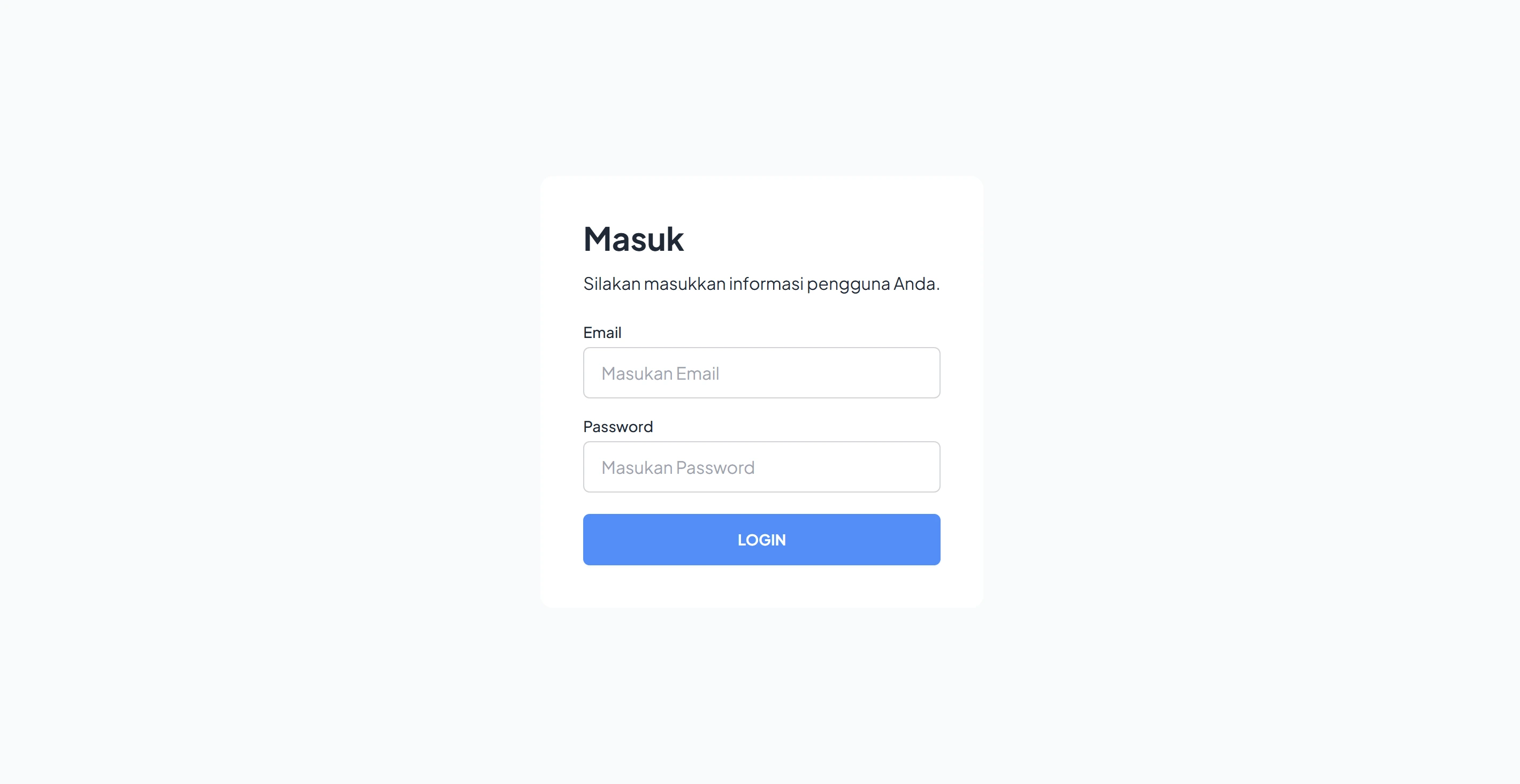 DSimfoniku Login Page