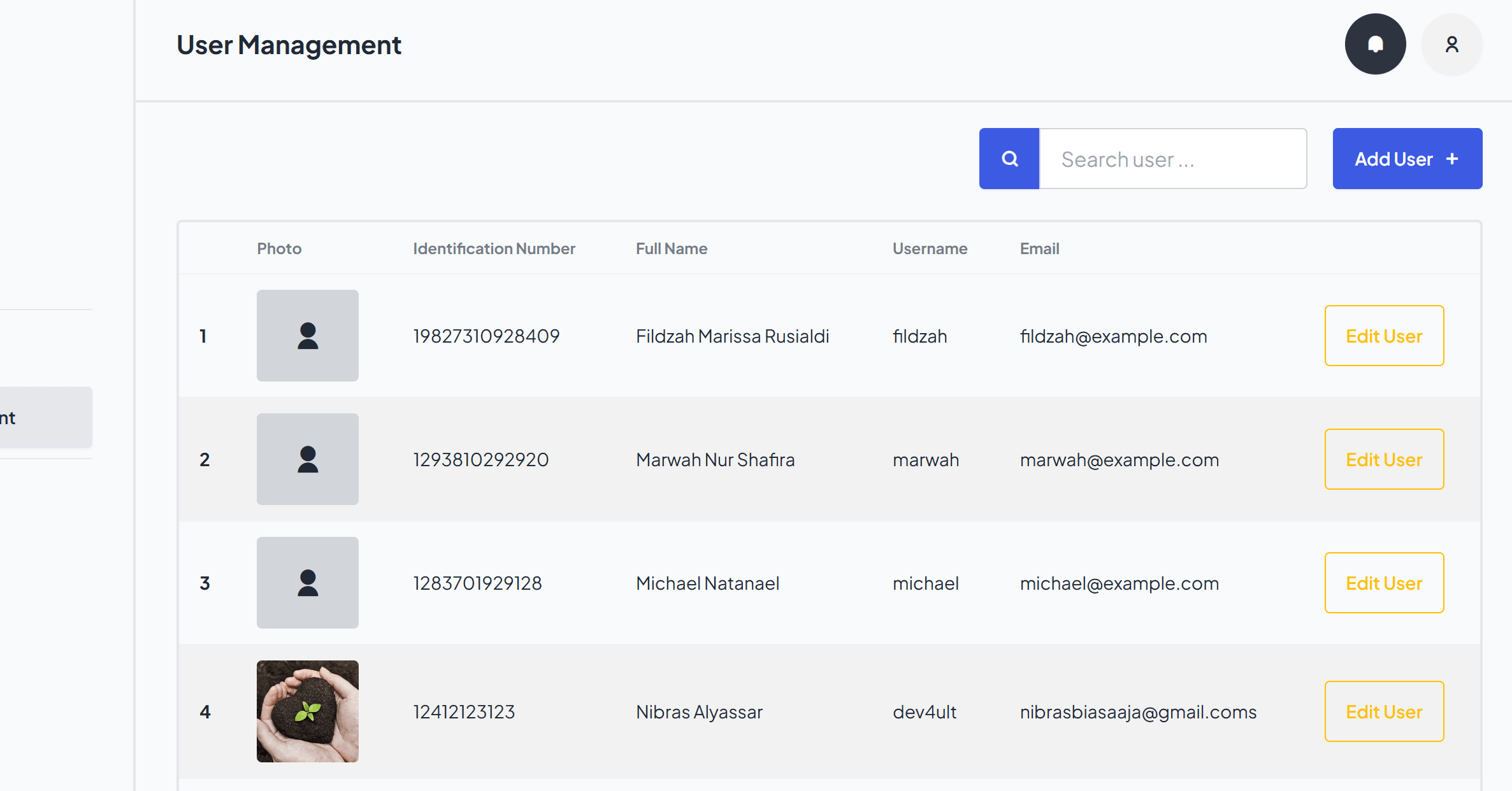 Waste Management User Management